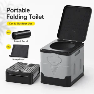 ZM Portable Folding Car Toilet PP Travel Potty