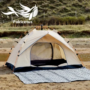 Instant Golden Tent