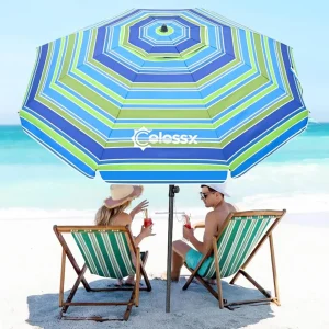 Heavy Duty Windproof Beach Umbrella